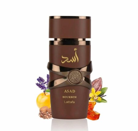 Asad Bourbon Lattafa Perfumes للرجال