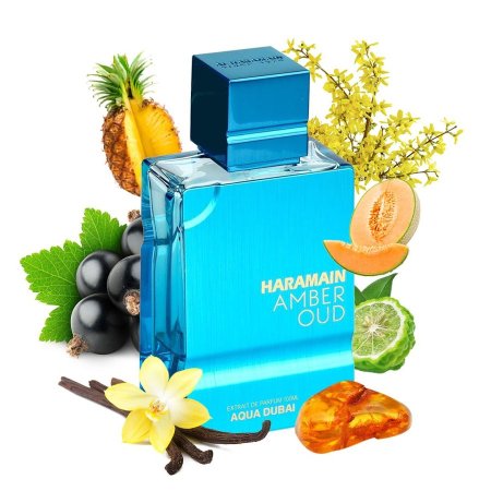 Amber Oud Aqua Dubai Al Haramain TESTER